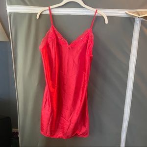 Vintage Victoria’s Secret red slip